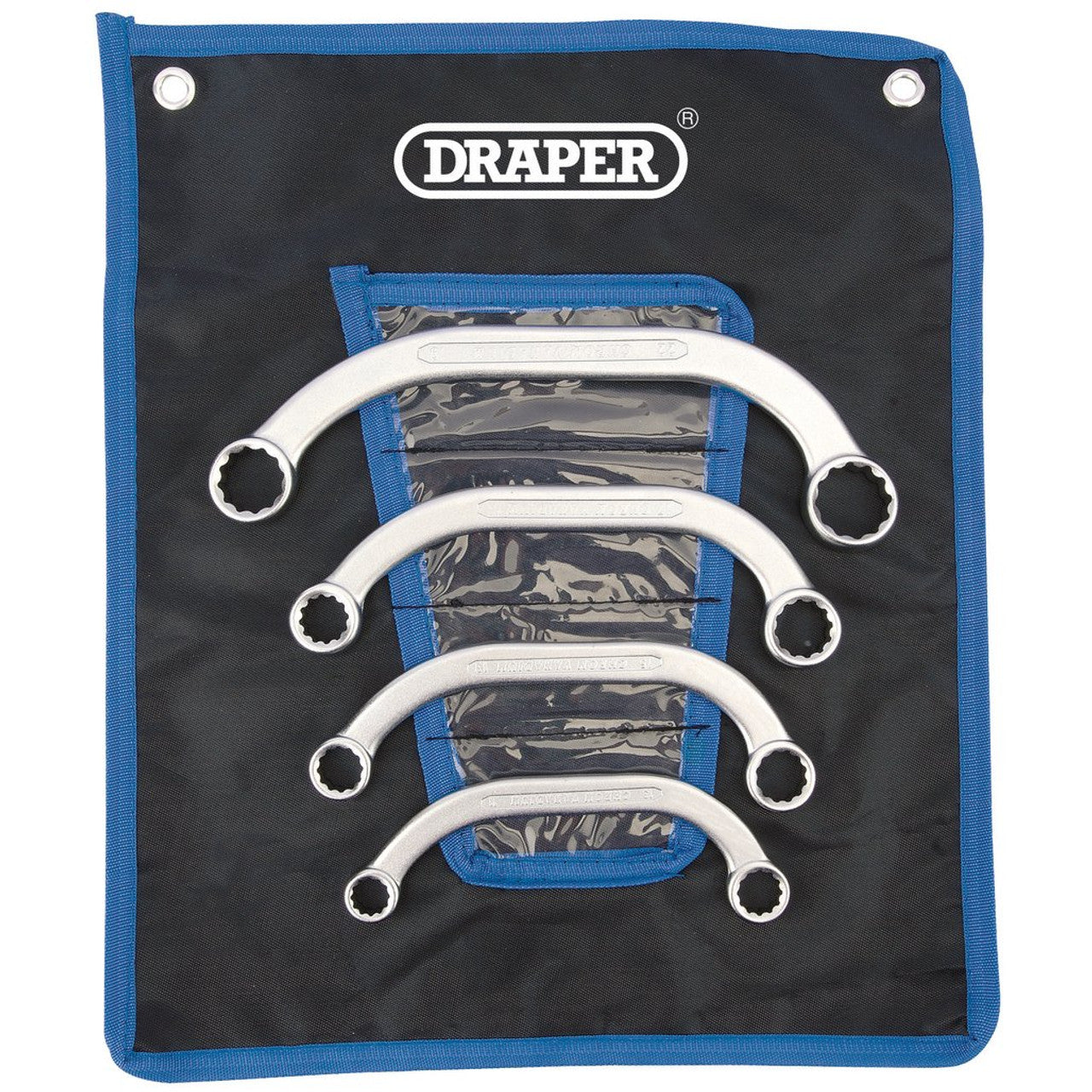 Half Moon Obstruction Ring Spanner Set