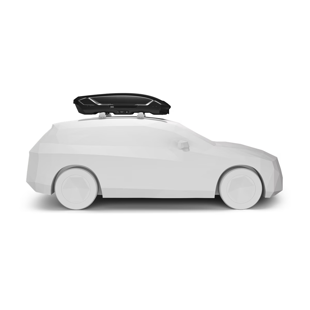 THULE - Motion 3 Sport - Roof Mounted Cargo Box (300 Litre) Black Glossy - 639600