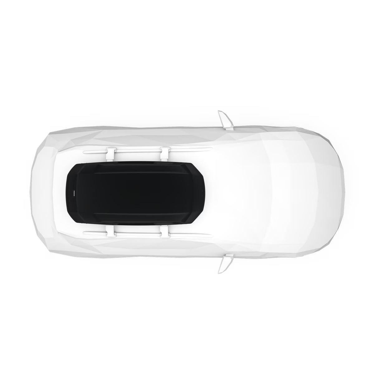 THULE - Force 3 M - Roof Mounted Cargo Box (400 Litre) Matte Black - 645200