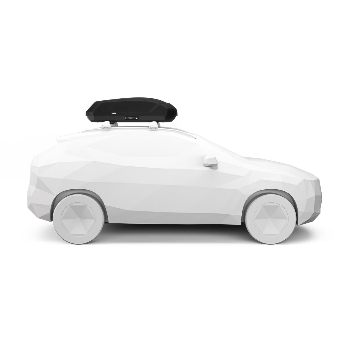 THULE - Force 3 S - Roof Mounted Cargo Box (300 Litre) Matte Black - 645100