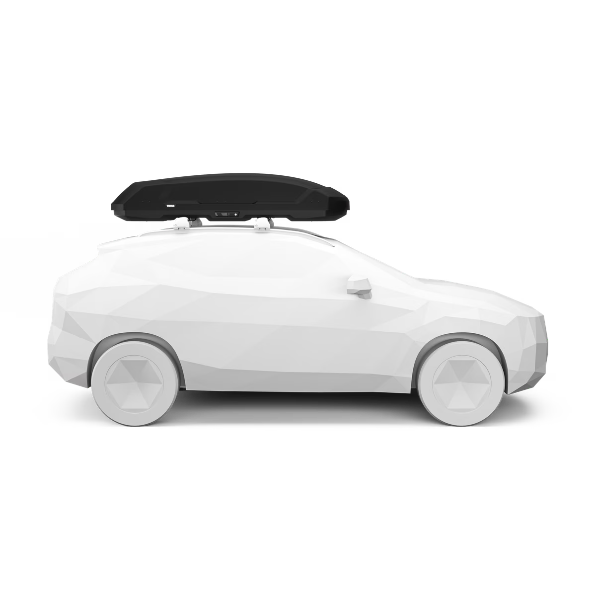 THULE - Force 3 XL - Roof Mounted Roof Box (500 Litre) Matte Black - 645800