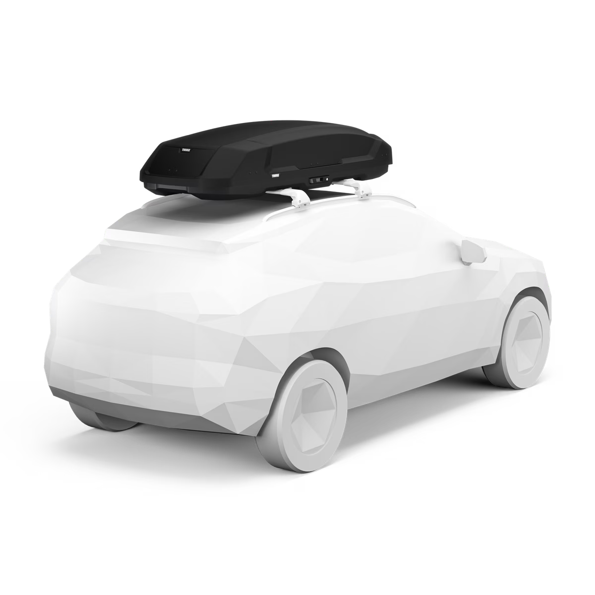 THULE - Force 3 XL - Roof Mounted Roof Box (500 Litre) Matte Black - 645800