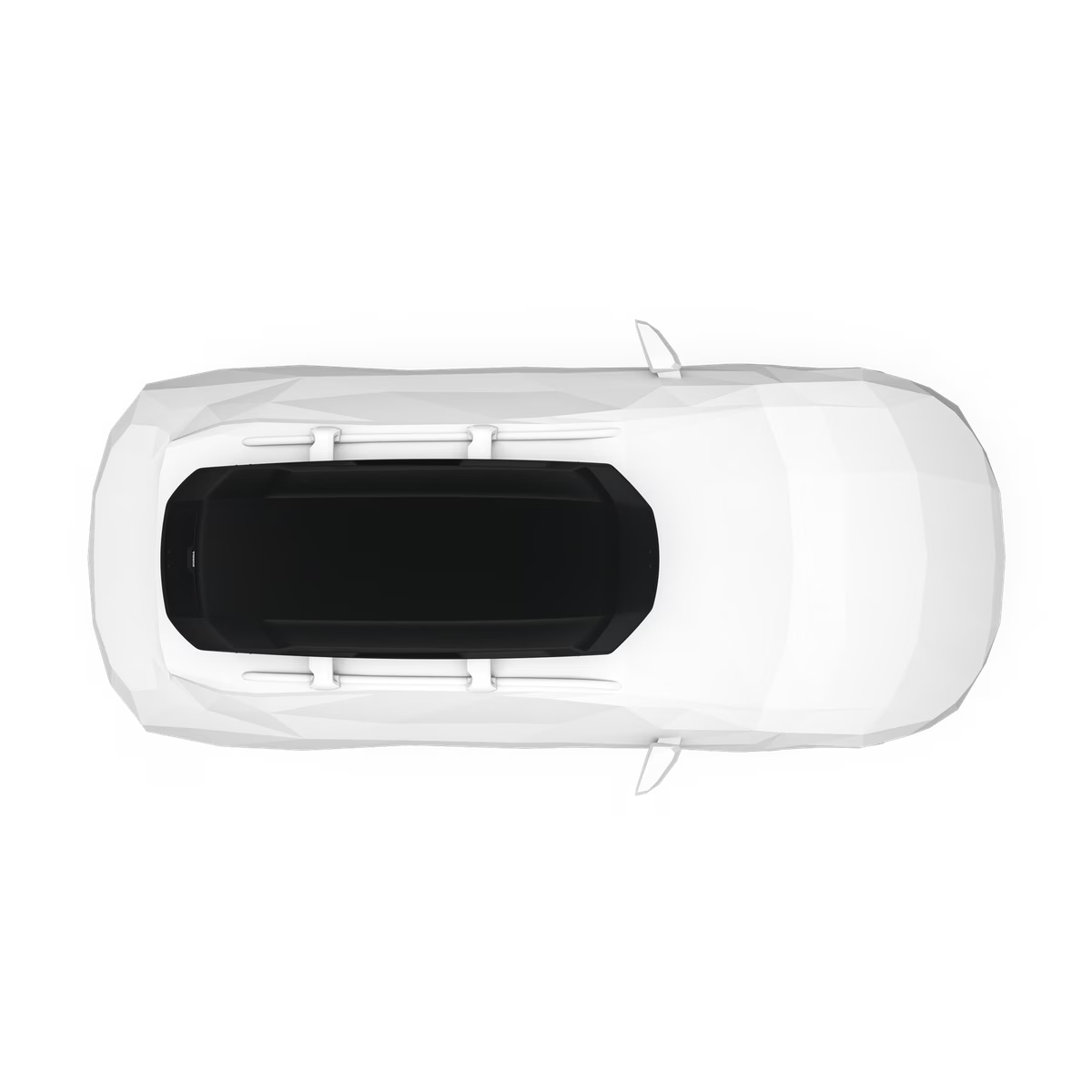 THULE - Force 3 XL - Roof Mounted Roof Box (500 Litre) Matte Black - 645800