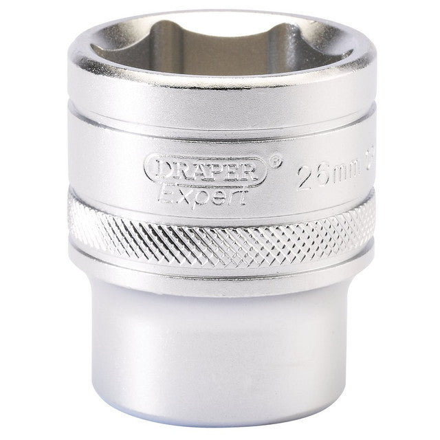 Expert 6 Point Metric Socket 26mm
