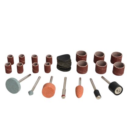 31 PCE Rotary Tool Sanding and Grinding Accessory Set