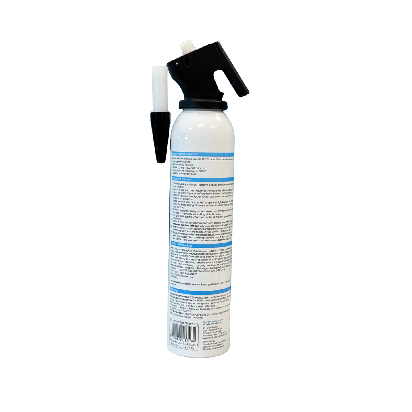 Power Can Black Instant Gasket