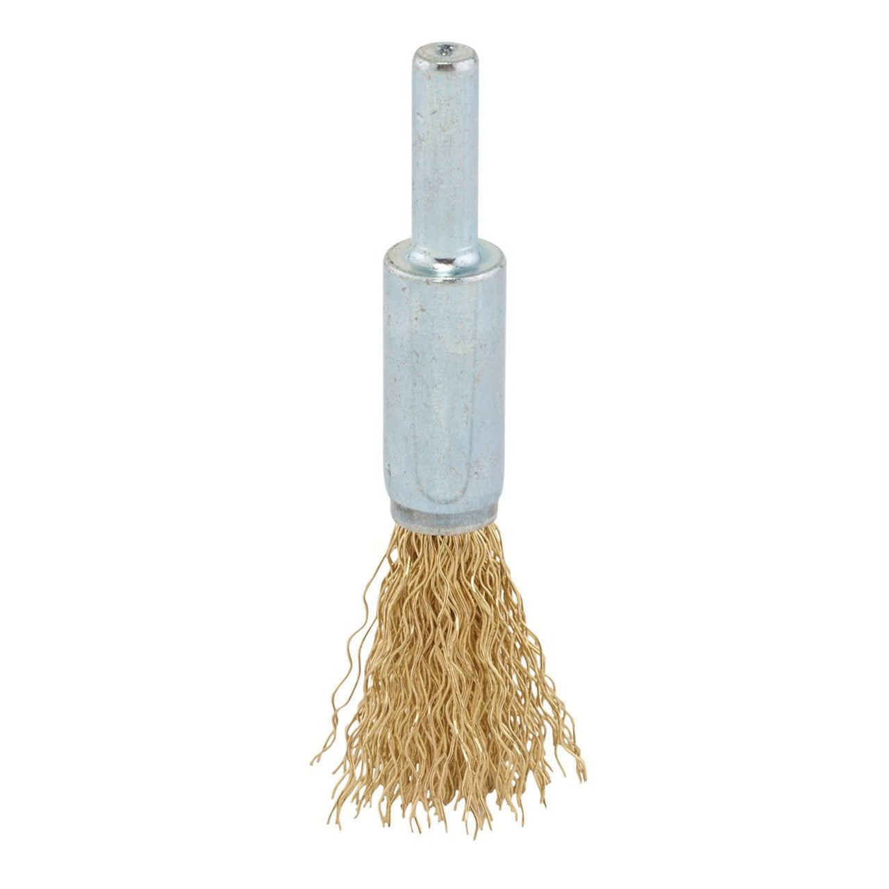 Brassed Steel Crimped Decarb Brush 13mm