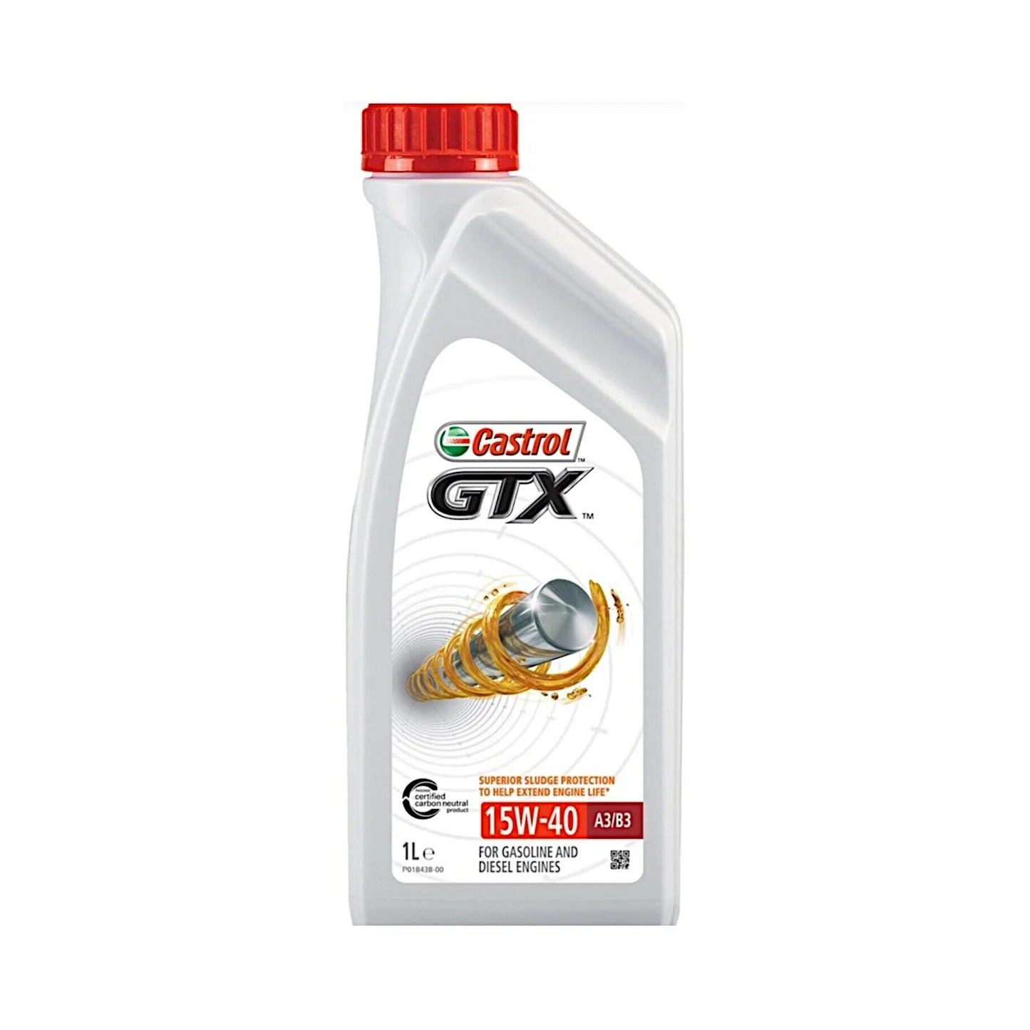 Castrol GTX 15W-40 15W40 A3/B3 Synthetic Engine Oil