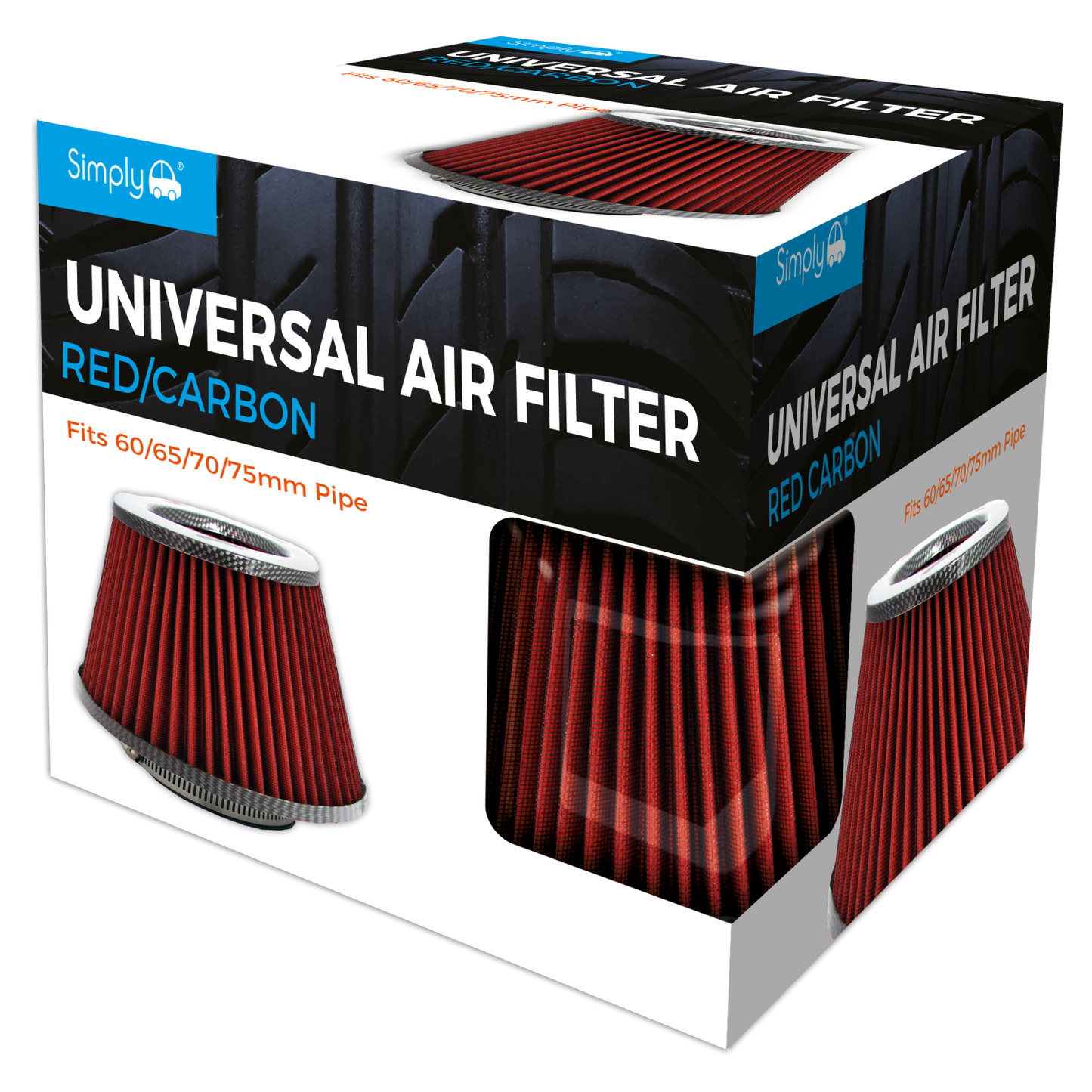 Chrome Top Air Filter