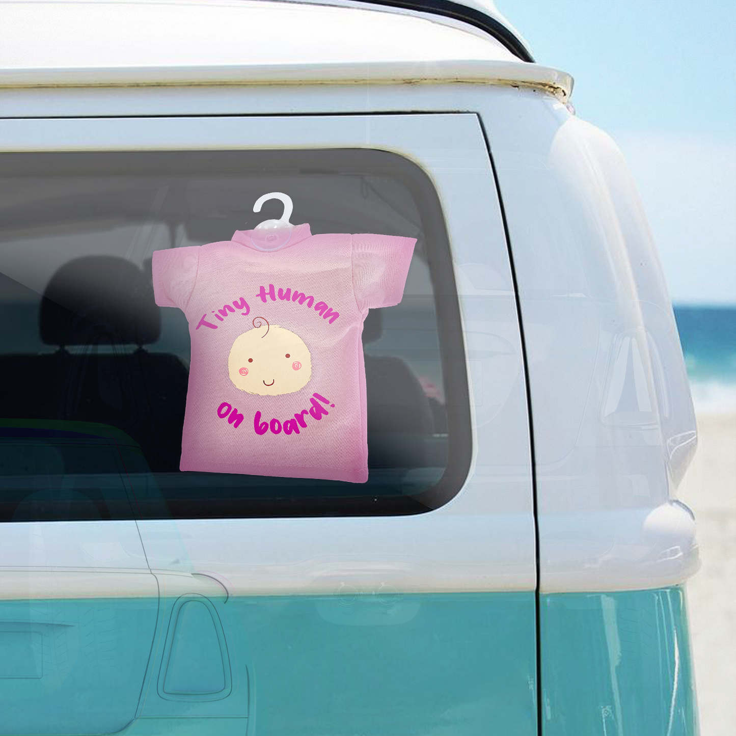 Tiny Human On Board Sign