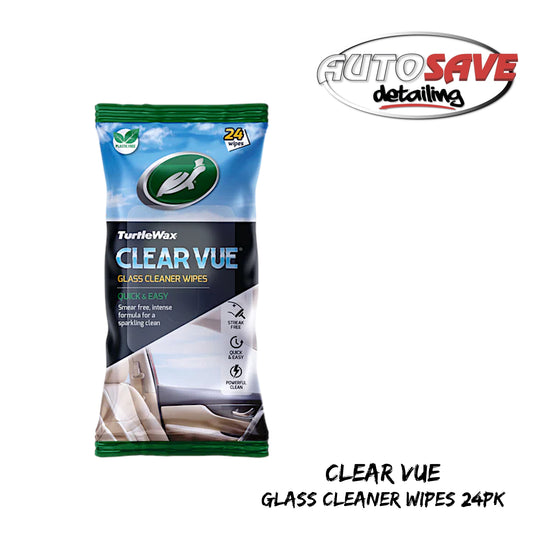 CLEAR VUE GLASS CLEANER WIPES