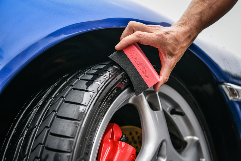 Curved Tyre Dressing Applicator - 4 Pack