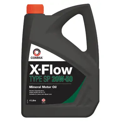 X-Flow Type SP 20w-50 Oil