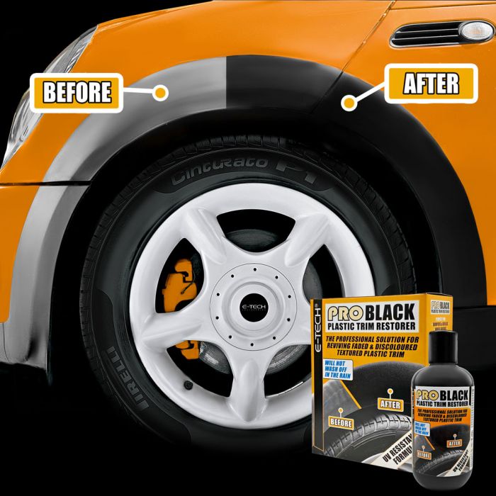 Pro Black Plastic Trim Restorer