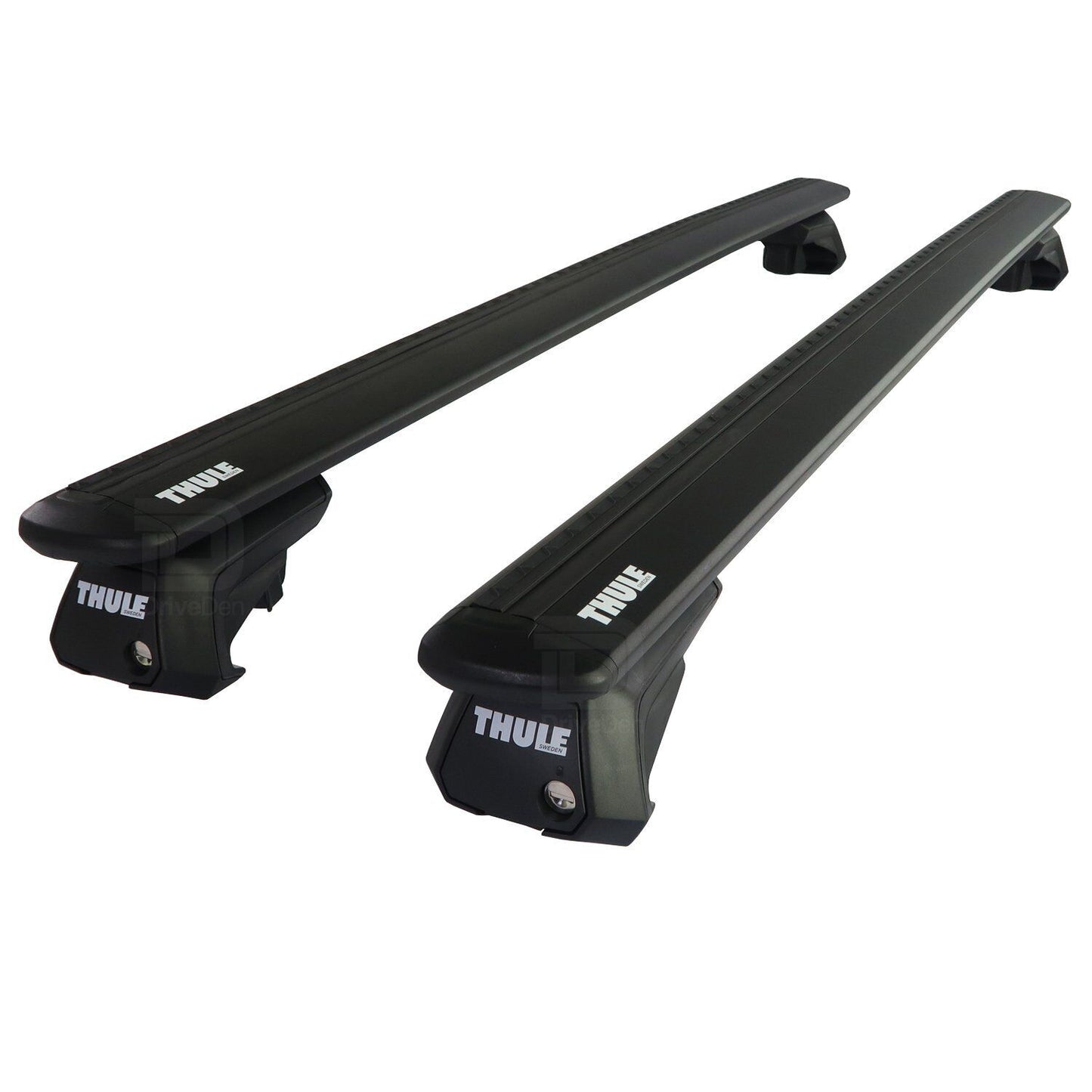 Thule Alu WingBar Evo Black Roof Bars Set to fit Volkswagen Tiguan Mk.3 2024