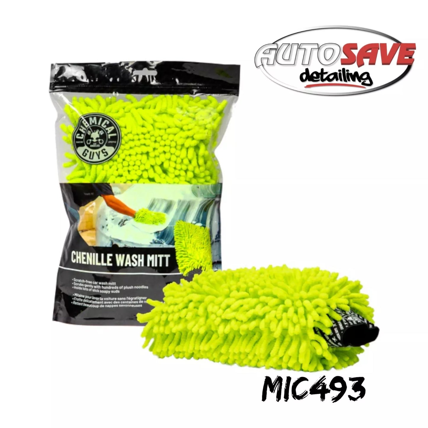 Chemical Guys - Chenille Car Wash Mitt
