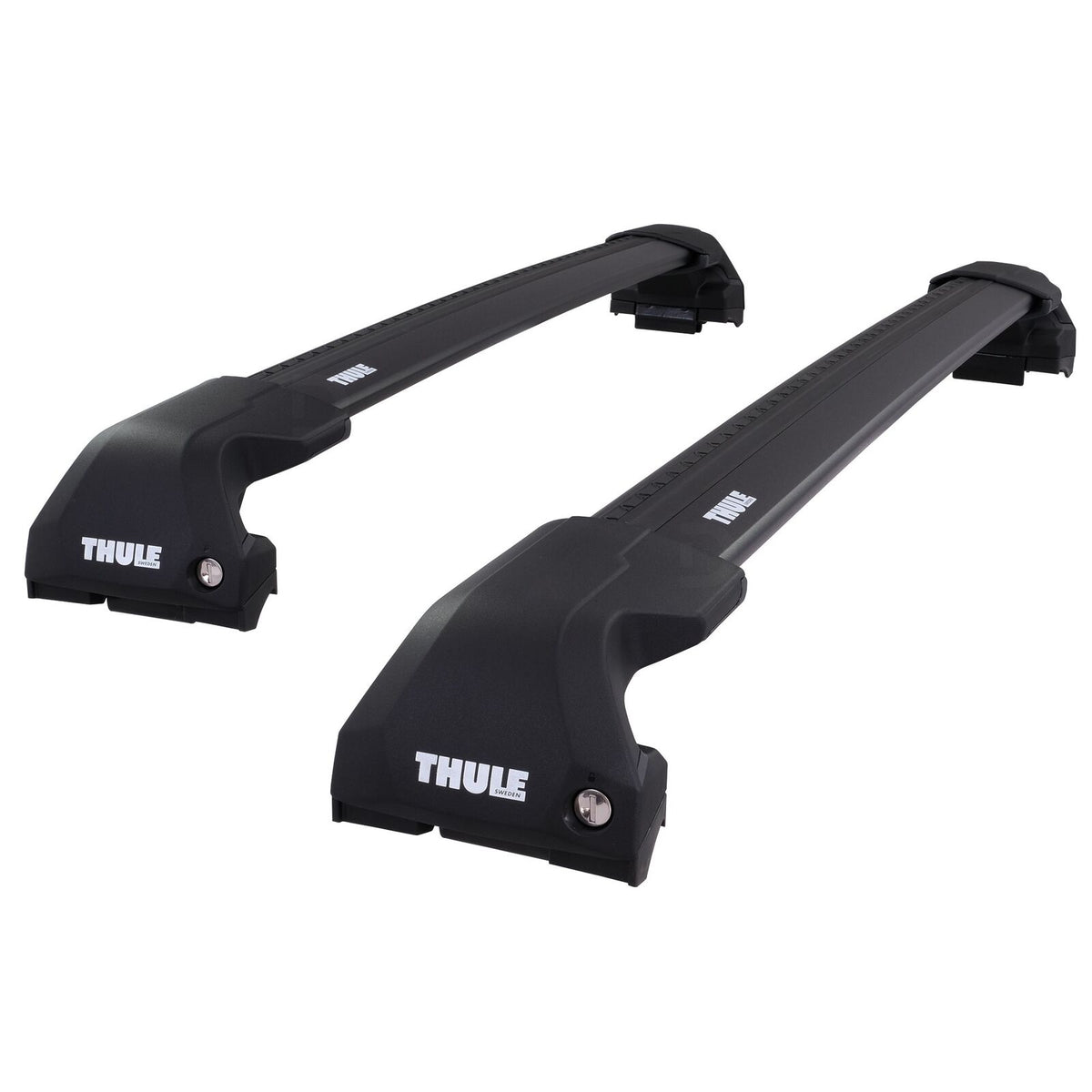 Thule Alu WingBar Edge Black Roof Bars to fit Mercedes EQE SUV 23-24 Fixed Pair