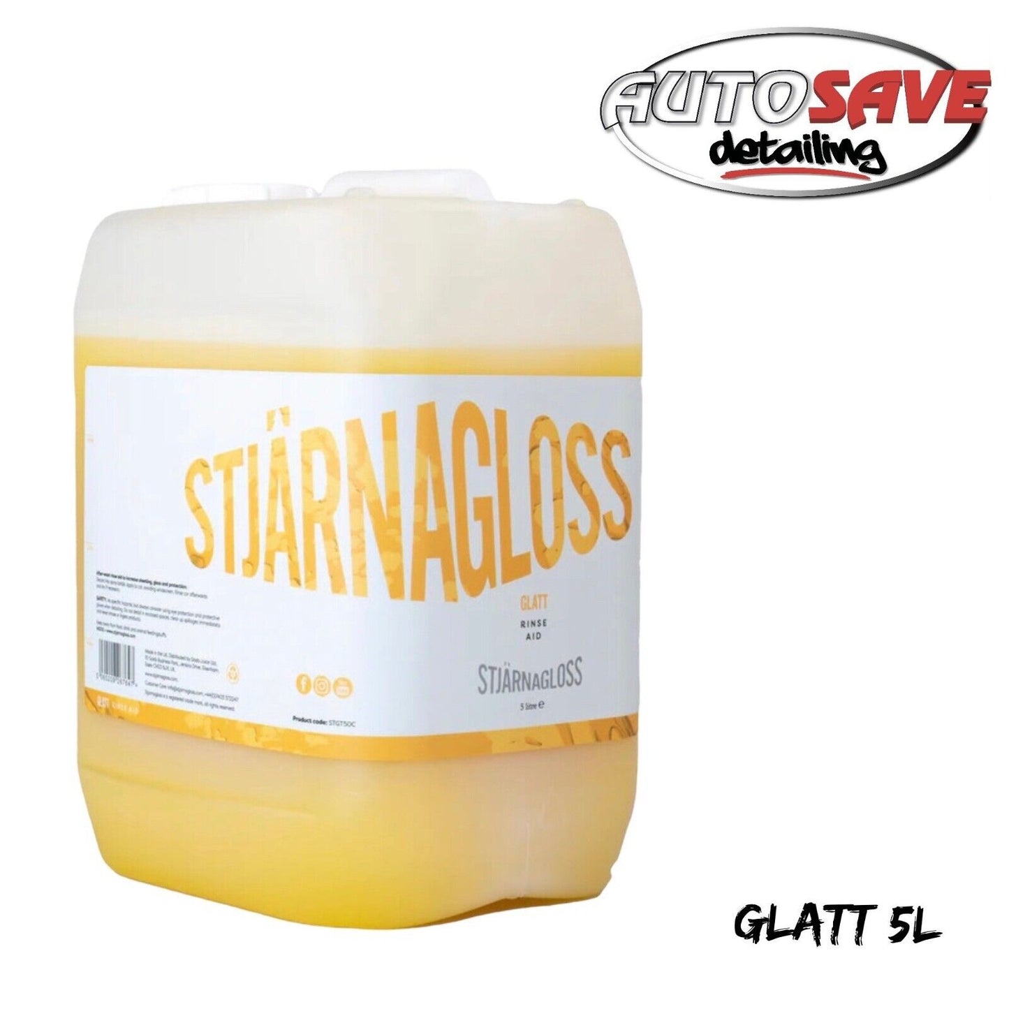 Stjarnagloss Glatt Protective Rinse Aid 1L