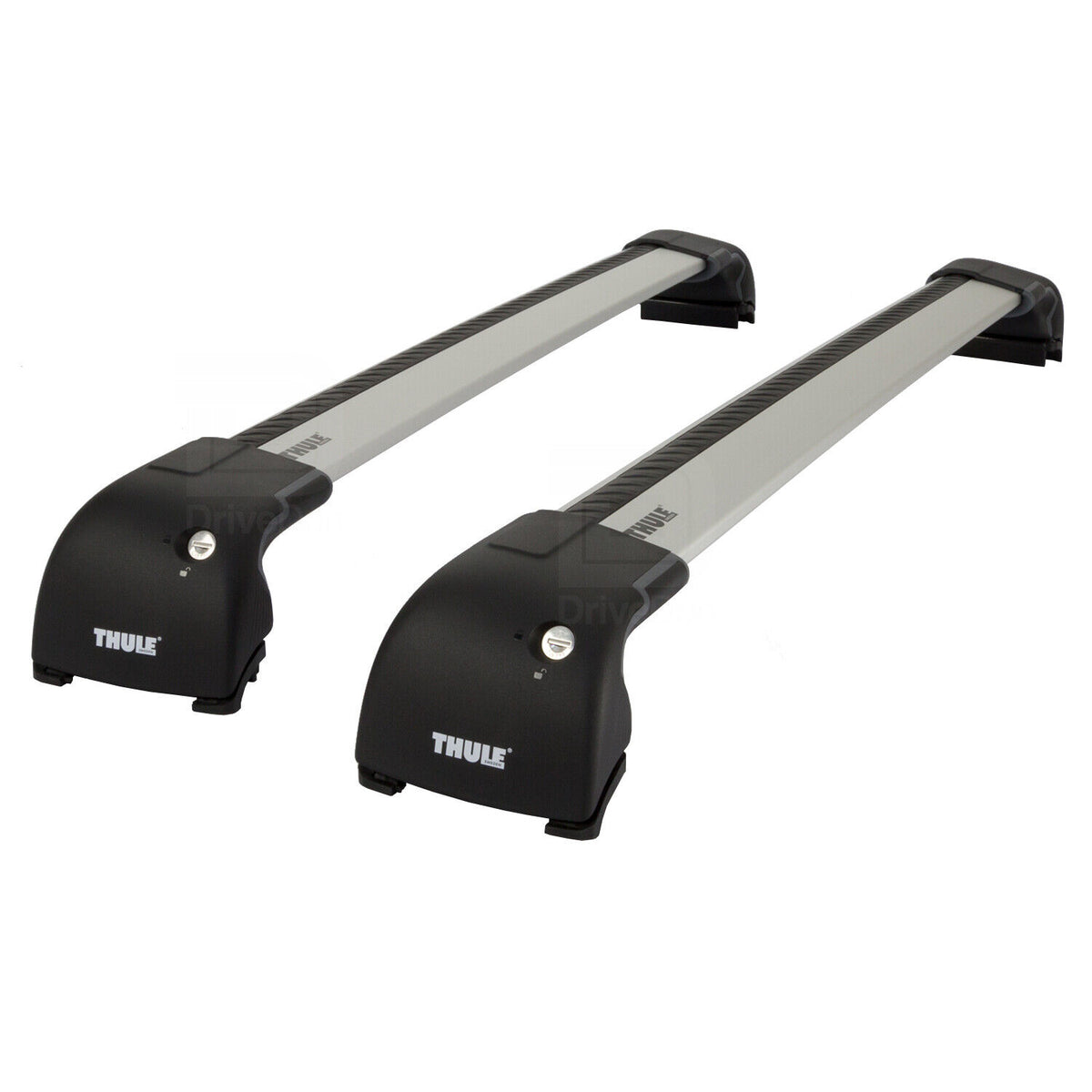 Thule Alu WingBar Edge Silver Roof Bars to fit Mercedes CLA Shooting Brake 19-24
