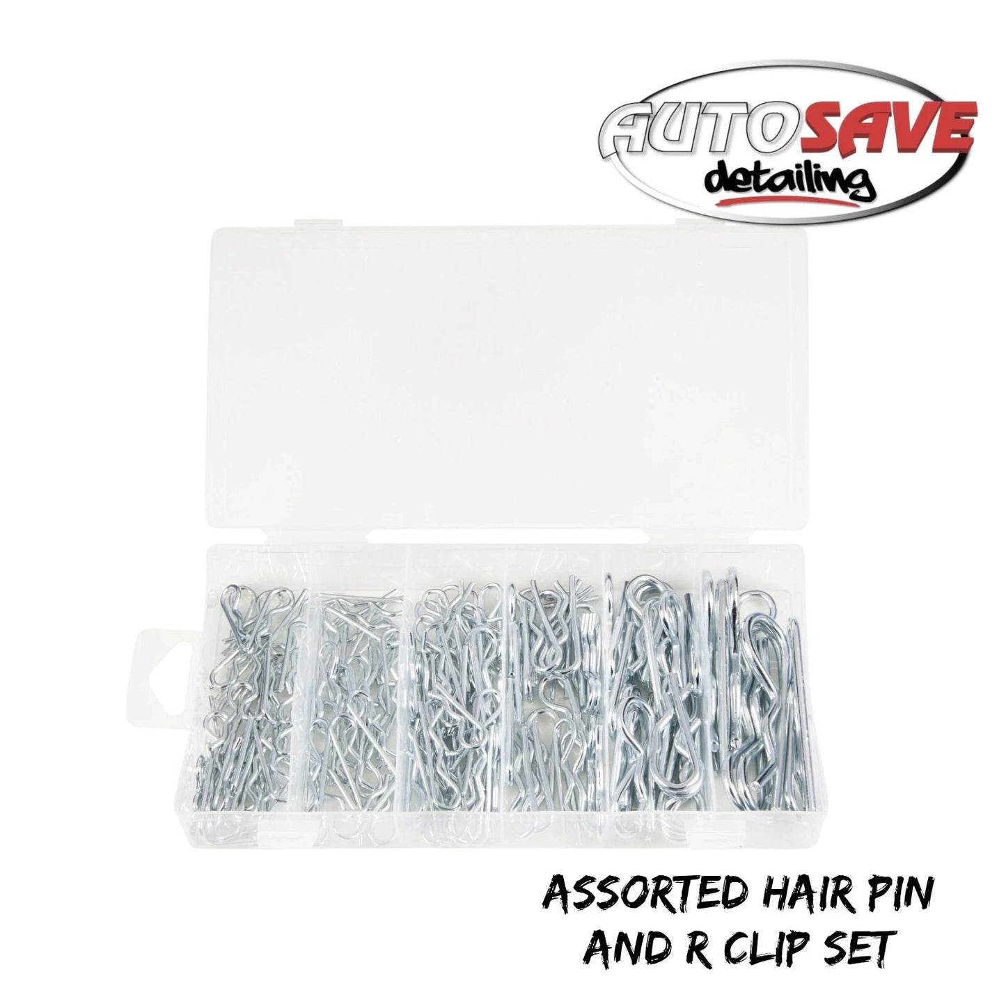 BlueSpot - 150 PCE Assorted Hair Pin And R Clip Set