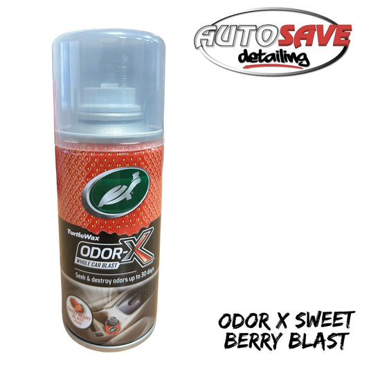 Turtle Wax Whole Car Blast Interior Air Freshener & Odour Eliminator Sweet Berry