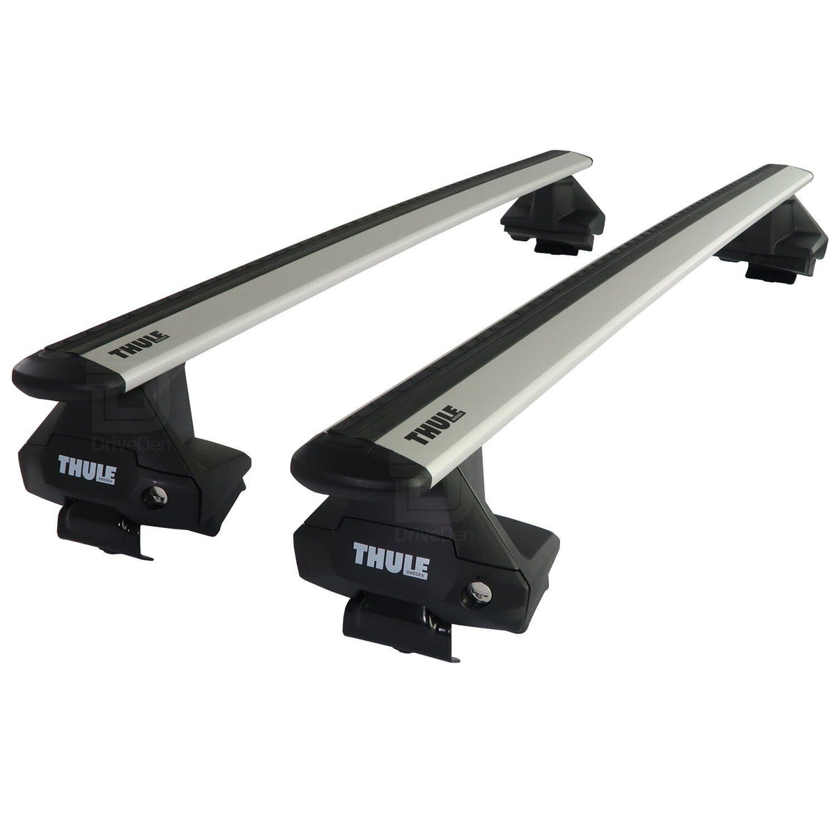 Thule WingBar Evo Silver Roof Bars Set for CUPRA Leon Hatchback 20-24 Pair
