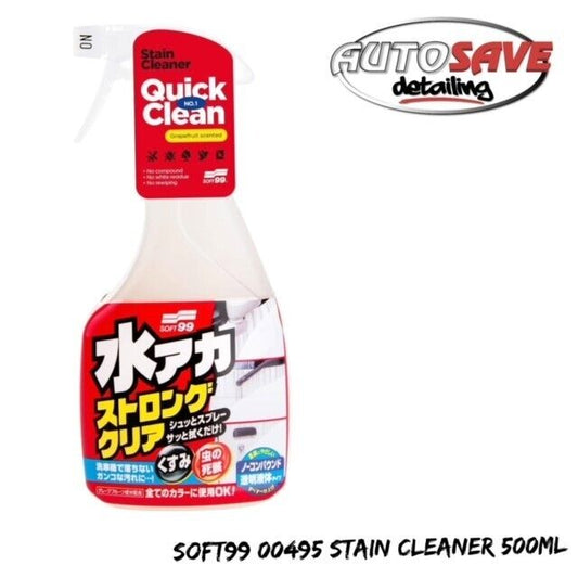 Soft99 Stain Cleaner 500 ml Bug and Stain Remover Stubborn Dirt Cleaner