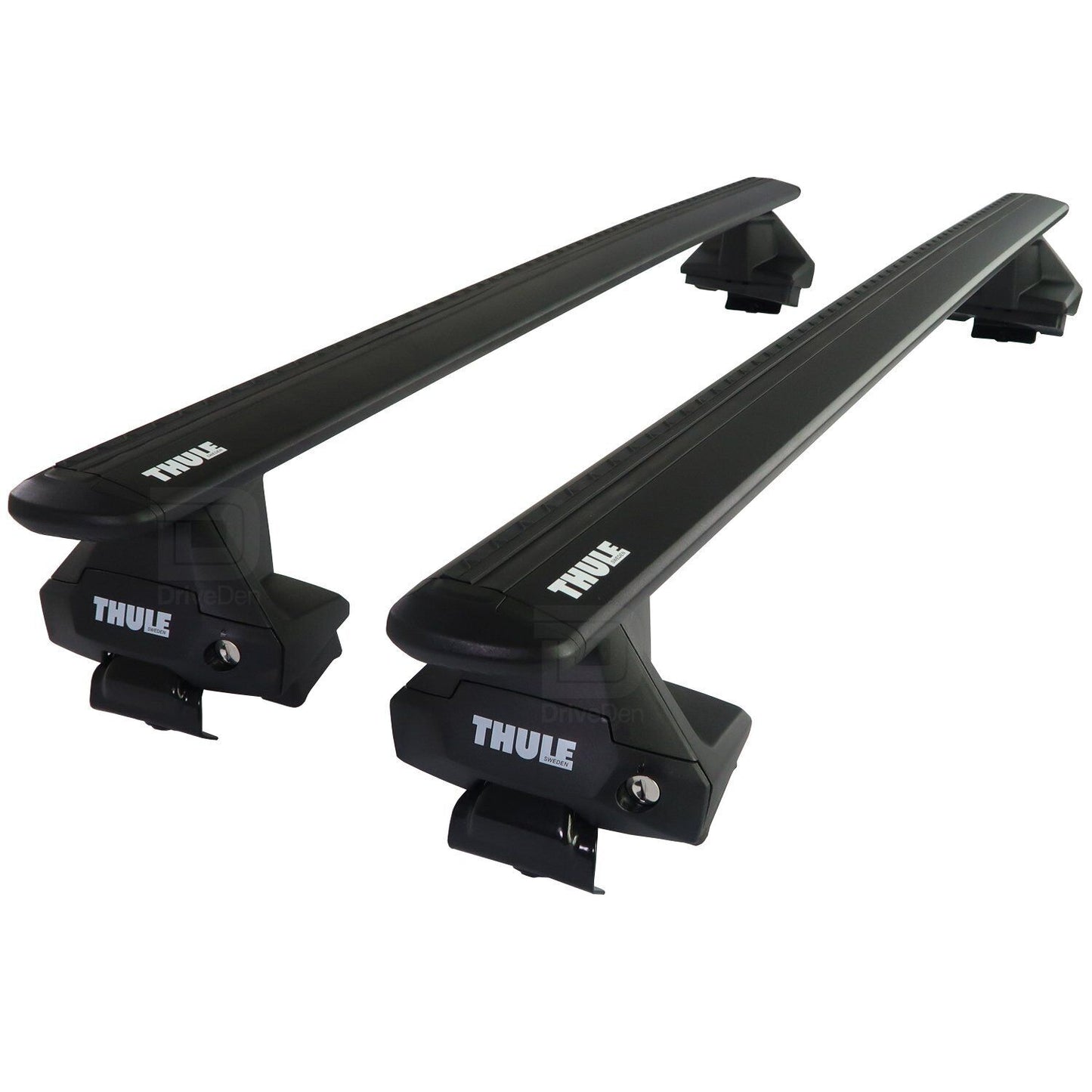 Thule WingBar Evo Black Roof Bars Set to fit CUPRA Leon Hatchback 20-24 Pair