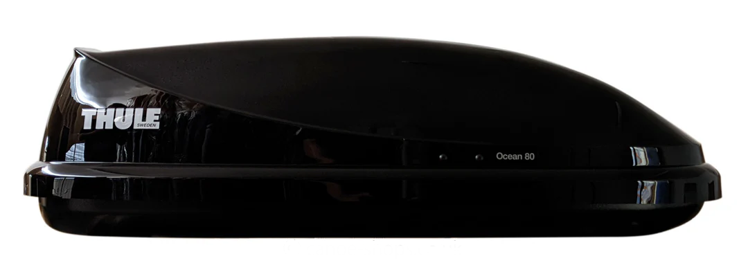 THULE - Ocean 80 - Car Roof Top Box in Gloss Black Finish - 320 Litre Capacity (688006)