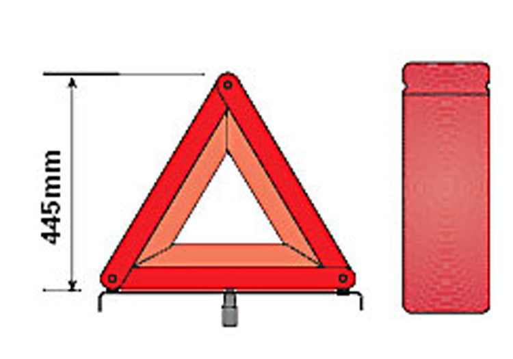 MAYPOLE - E Approved Warning Triangle (MP120)