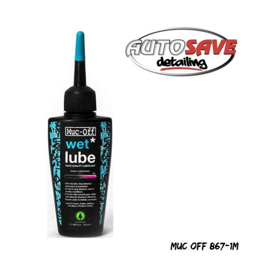 Muc-Off Biodegradable Wet Bike Chain Lube Wet-Weather Conditions 50 ml MUC867-1M