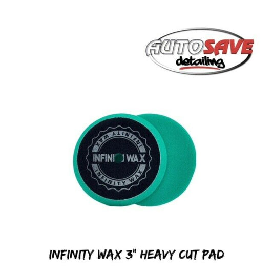 NEW Infinity Wax Ultra Cut Polishing Pad - Green 3 inch
