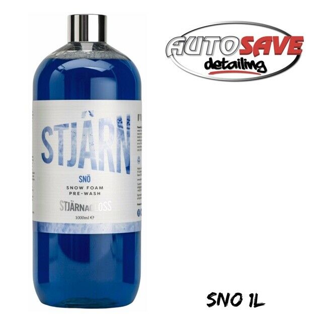 STJARNAGLOSS SNÖ PH NEUTRAL SNOW FOAM PREWASH 1 LITRE