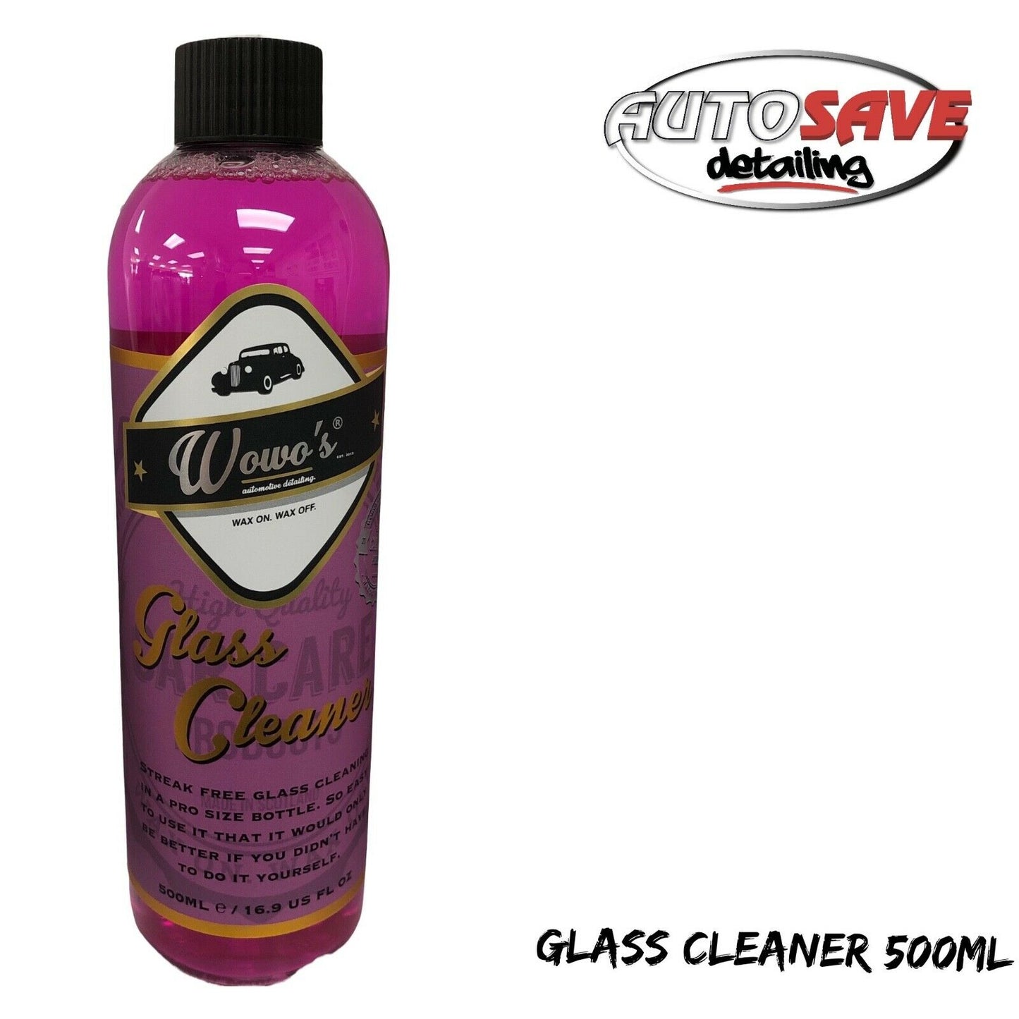 Wowo's Glass Cleaner 500ml