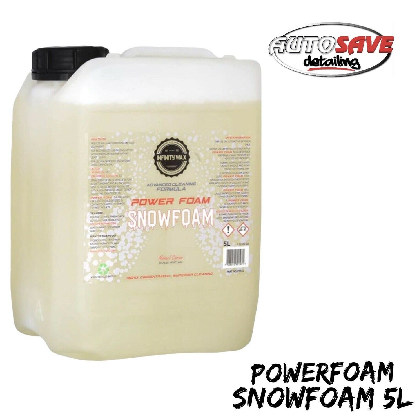 Infinity Wax Powerfoam Snowfoam