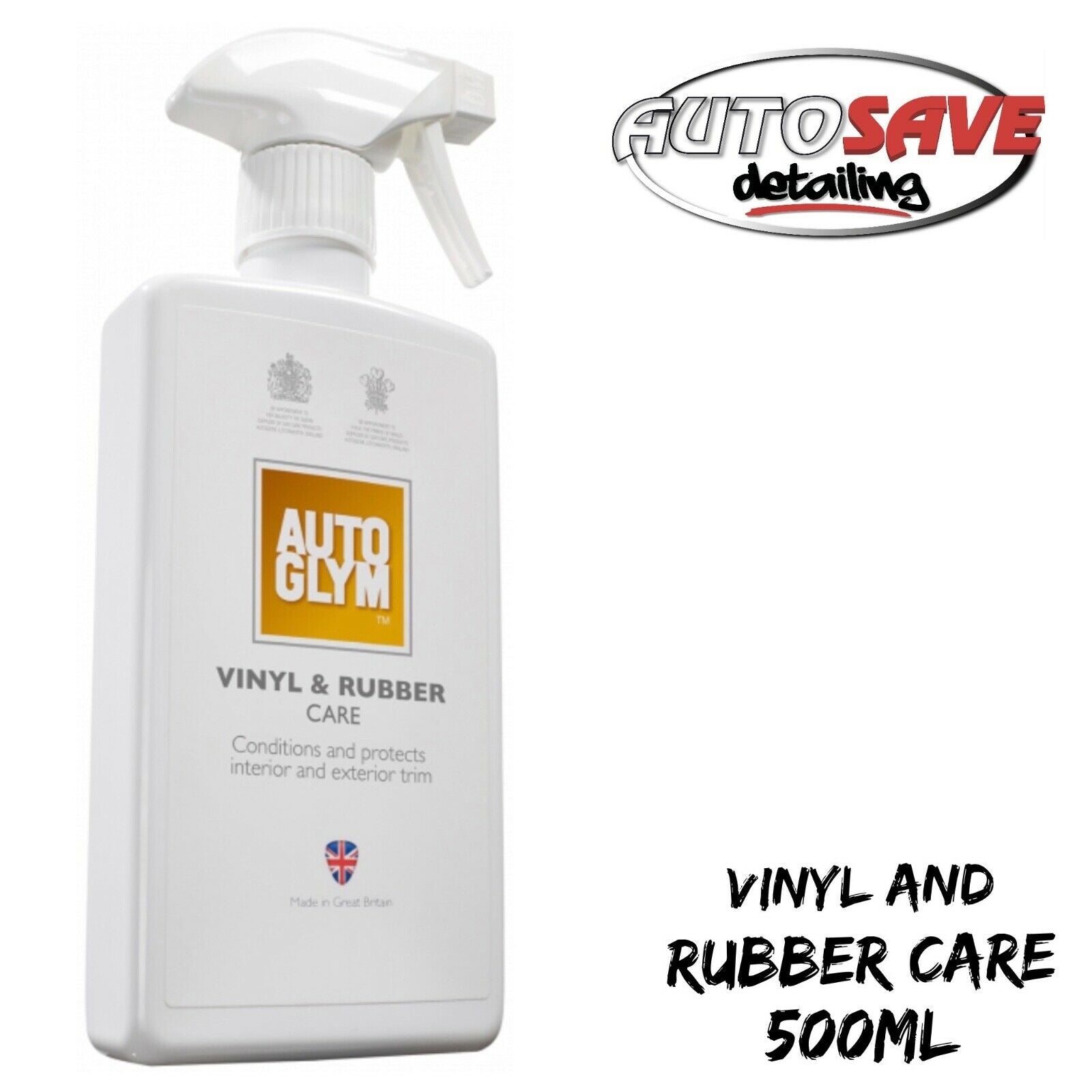Autoglym Vinyl Rubber Care Dashboard Bumper Trim Protector Cleaner Spr –  Autosave Components