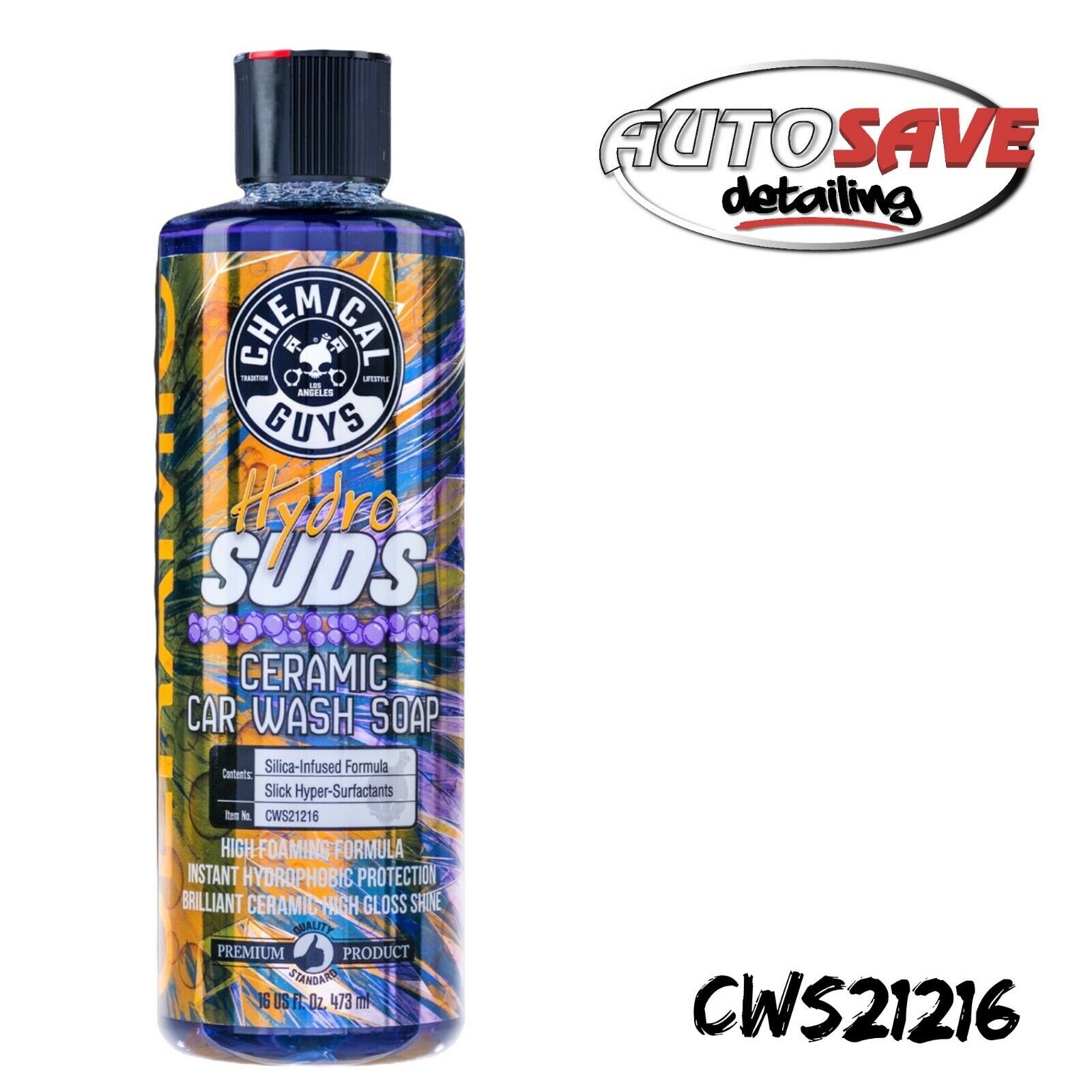 Chemical Guys Hydrosuds Ceramic Car Wash Soap 500ml – Autosave