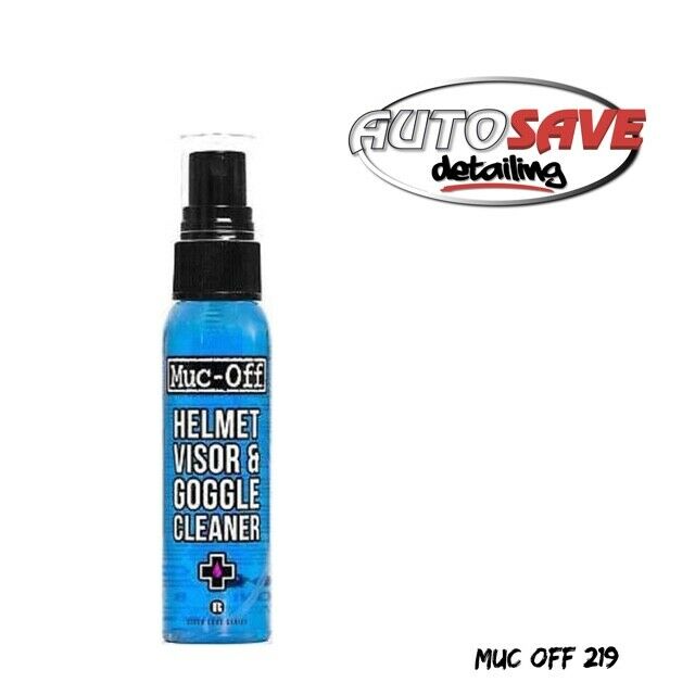 Muc Off 219 Helmet Visor And Goggle Cleaner 250 Millilitres Antibacterial Biode