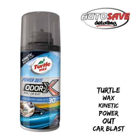Turtle Wax Power Out! - Odor-X Whole Car Blast - Kinetic New Car Scent - 100ml