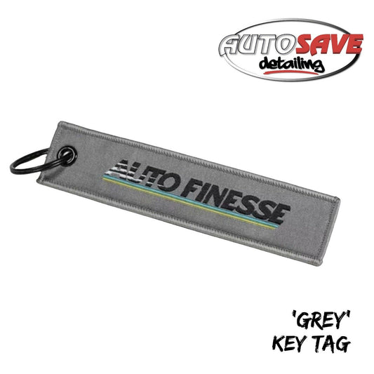 Retro Flight Tag - Grey