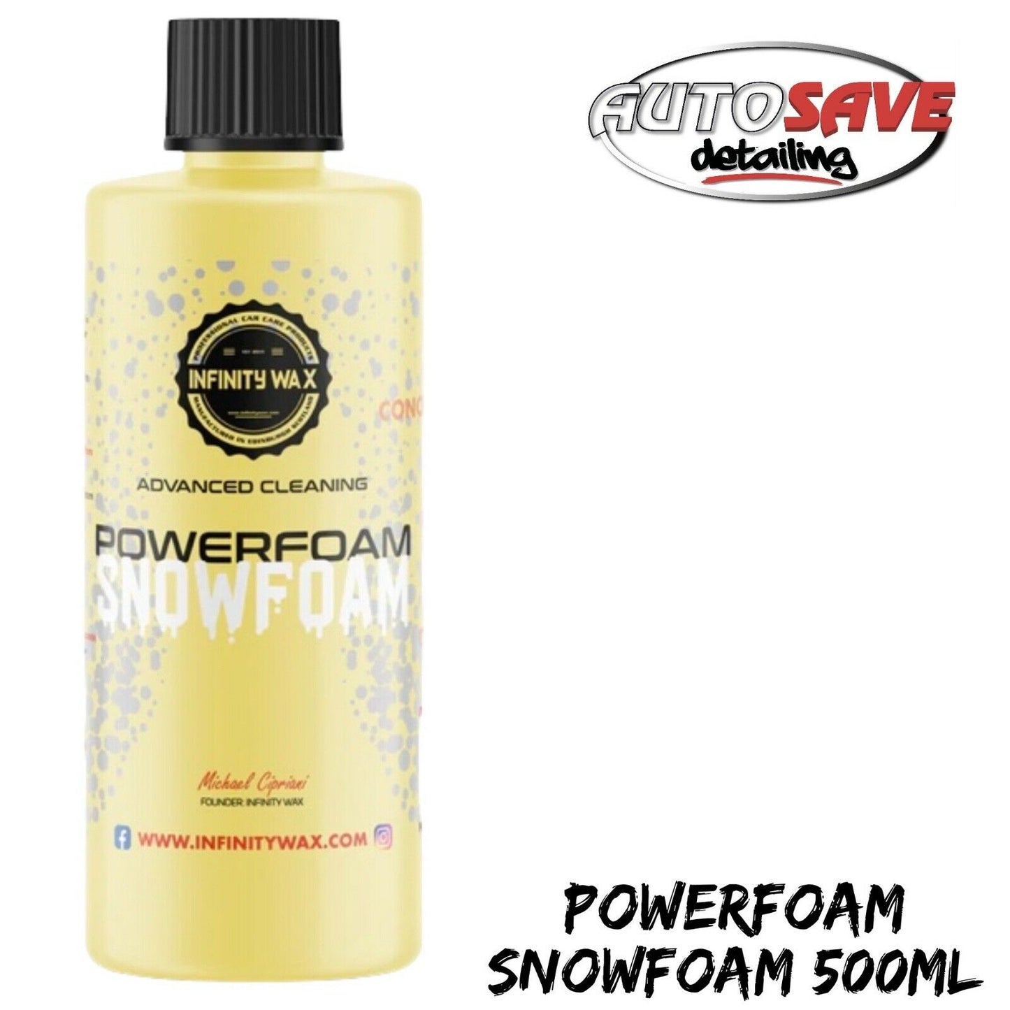 Infinity Wax Powerfoam Snowfoam