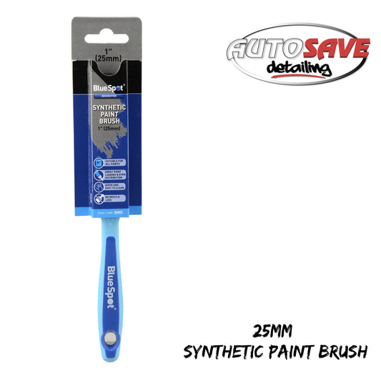 1" (25MM) SYNTHETIC PAINT BRUSH WITH SOFT GRIP HANDLE