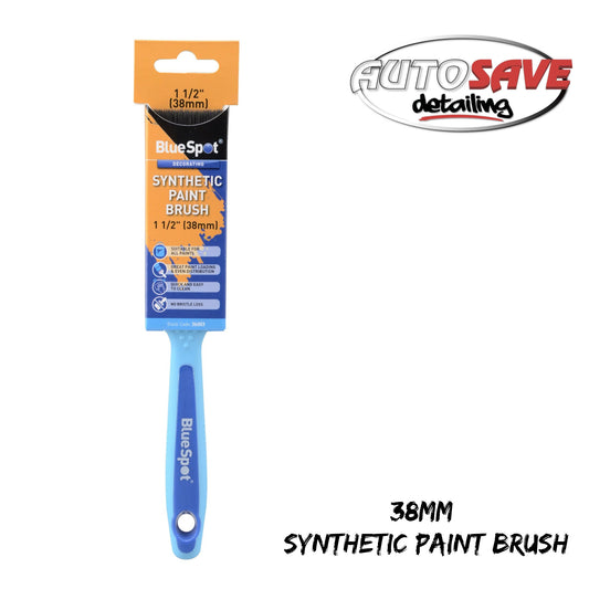 1 1/2" (38MM) SYNTHETIC PAINT BRUSH WITH SOFT GRIP HANDLE