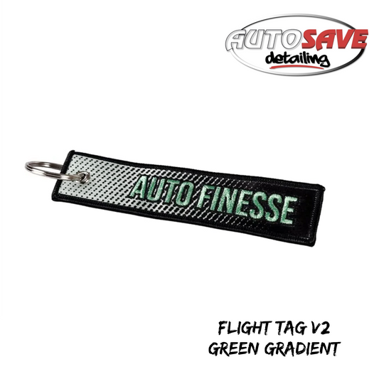 Gradient Flight Tag - Green