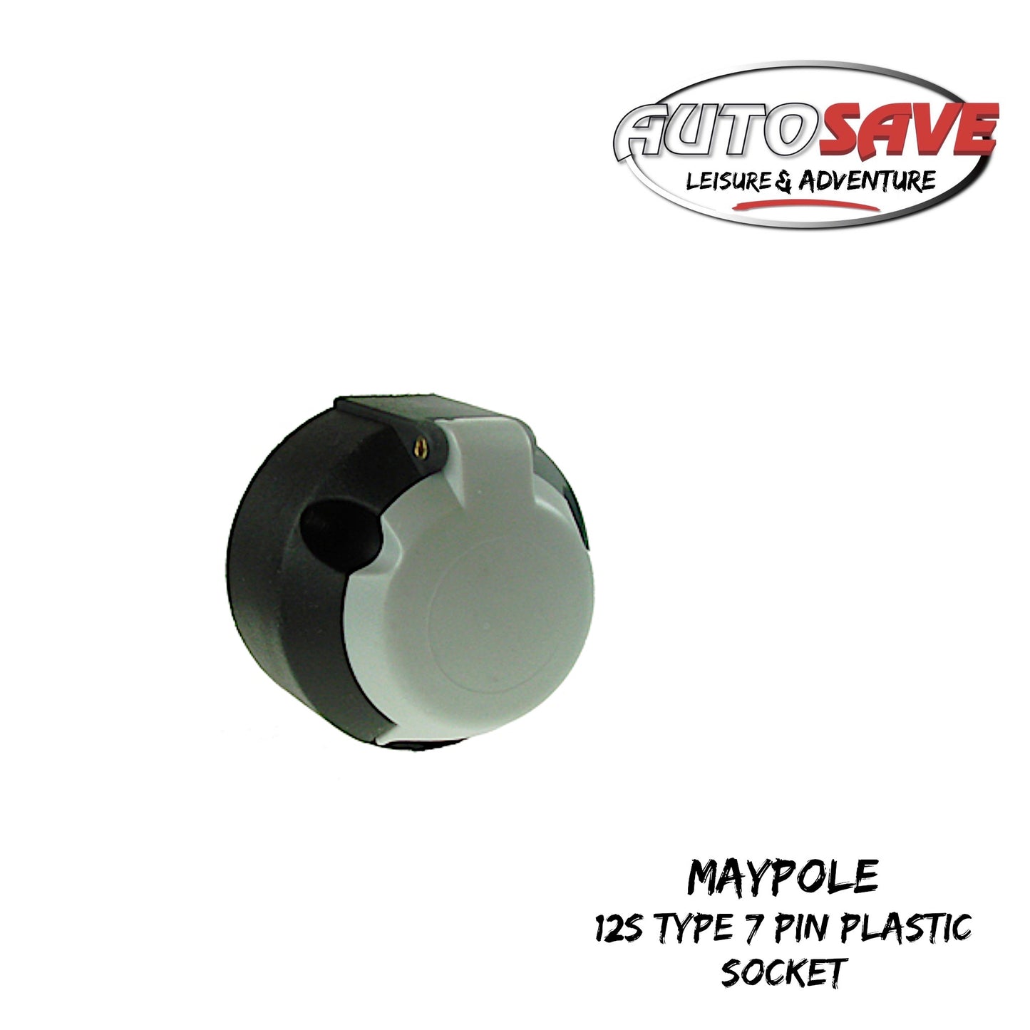 12S Type 7 Pin Plastic Socket