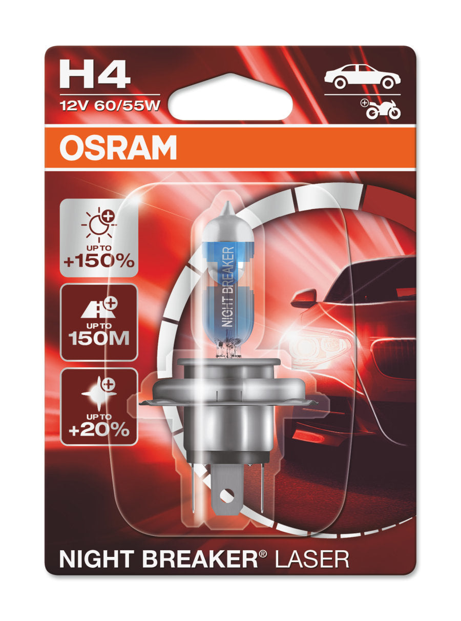 NIGHT BREAKER LASER H4 - PAIR