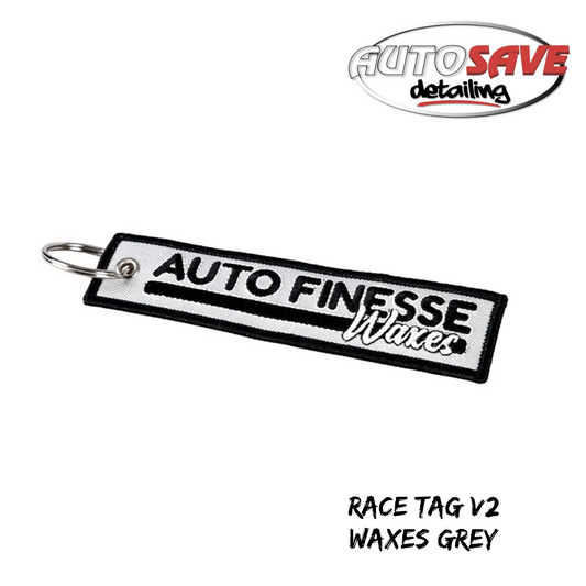 Auto Finesse - V2 Race Tag - Keyring - Grey