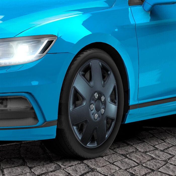 Black Prime Wheel Trim Set