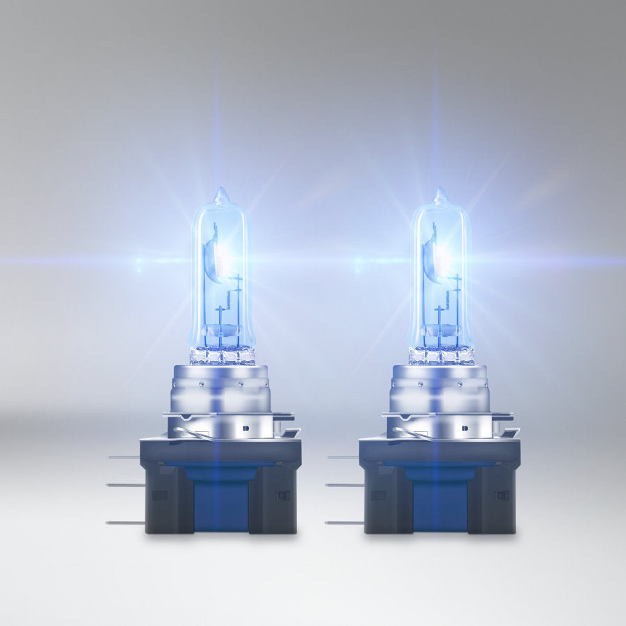 2 x OSRAM H15 Cool Blue Intense 3700K NEXT GEN 12V 55/15W Dipped Main Headlight Bulbs