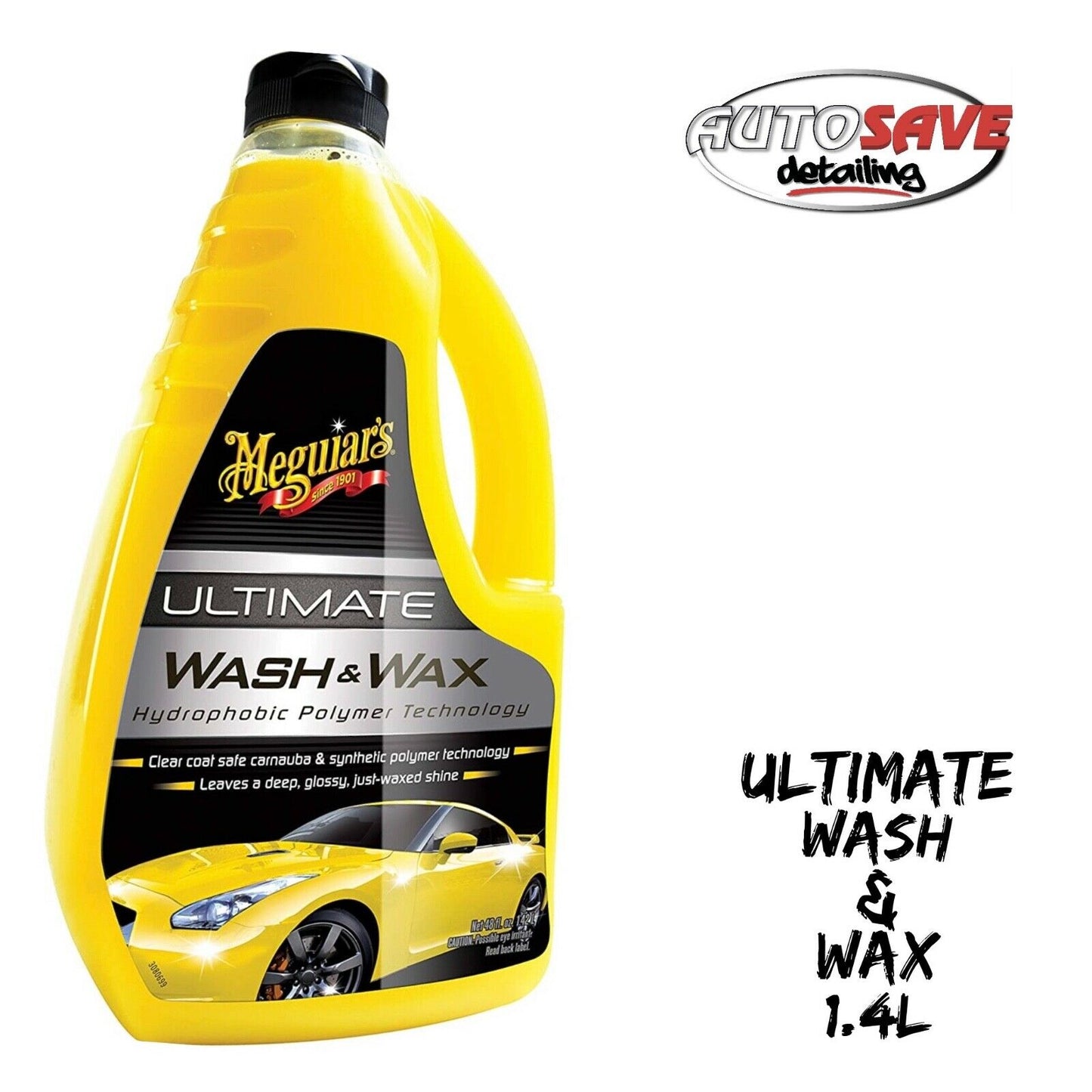 Ultimate Wash And Wax 1.4L Car Shampoo Car Care Cleaning - Meguiars G17748EU